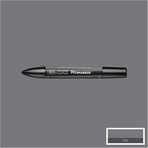 W&N Promarker Cool Grey 4 CG4 - Promarker tussit - 5041413 - 1