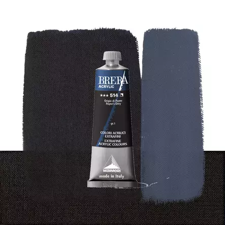 Maimeri Brera 514 Paynes Grey 60ml - Maimeri Brera 60ml ja 200ml - 0806514 - 1