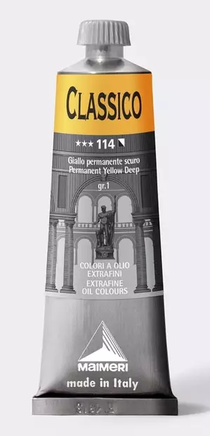 Maimeri Classico 114 Permanent Yellow Deep 60ml - Maimeri Classico 60ml - 0306114 - 2