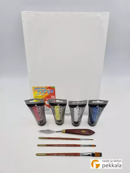 Pieni akryylivärisetti - Paketit by Pekkala - set4 - 2