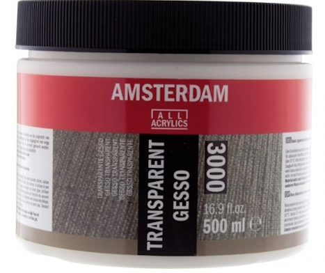 Amsterdam gesso transparent 500ml - Gessot - 002300064 - 1
