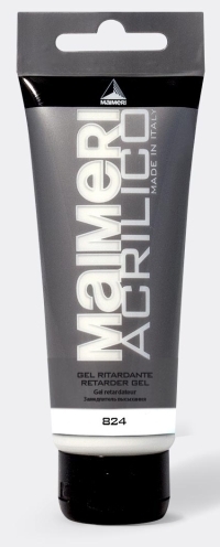 Geeli akryylimaalaukseen (kuivumista hidastava) 200ml - Akryylimaalit ja akryylivärit - 5924824 - 1
