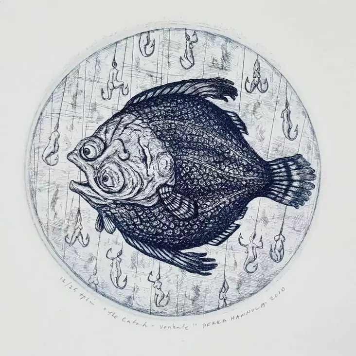 Hannula Pekka: The Catch-Vonkale - Pienet vedokset - t9944 - 1