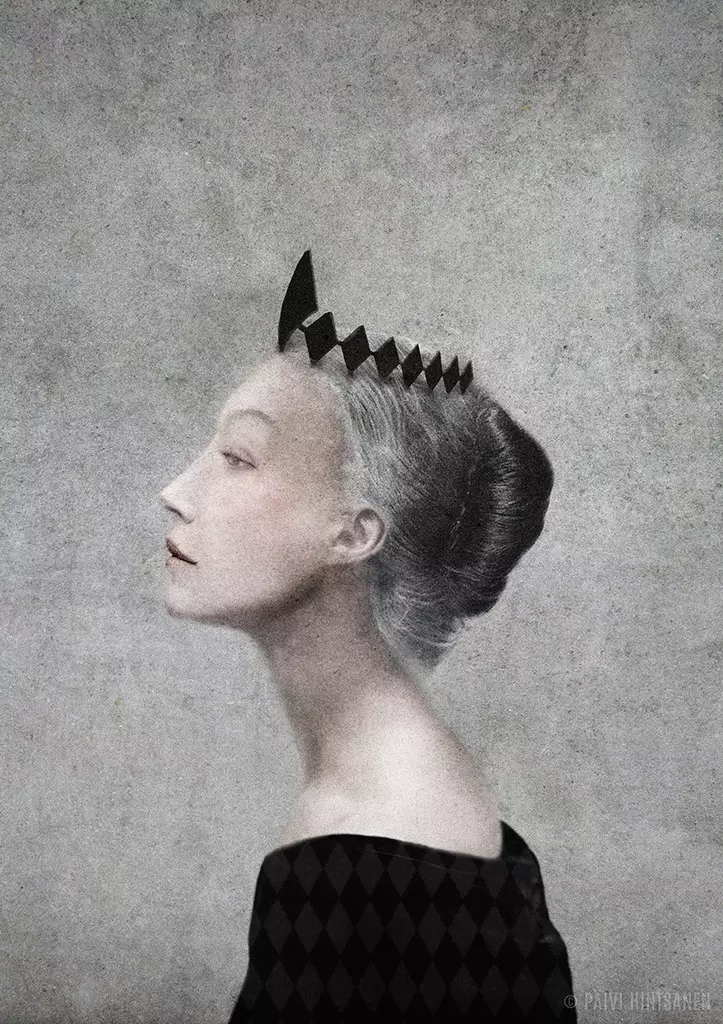 Hintsanen Päivi: Ancienne noblesse: Salmiakkiprinsessa - Keskisuuret vedokset - t11984 - 1