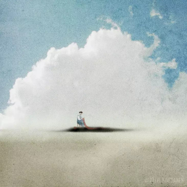 Hintsanen Päivi: Ihmisiä saarillaan: Punainen kaulaliina - Pienet vedokset - t12334 - 1