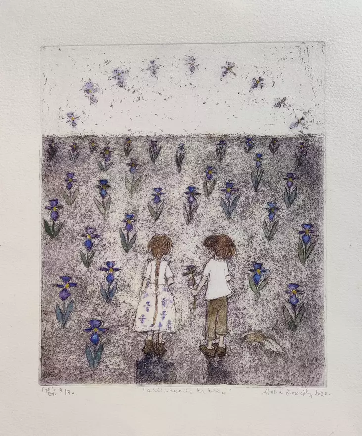 Koiviola Helmi: Sateenkaaren kukkia - Keskisuuret vedokset - t11754 - 1