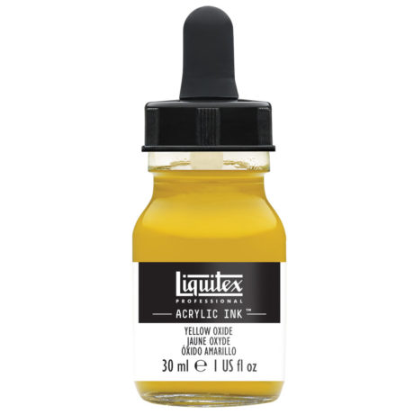 Liquitex Acrylic Ink 416 Yellow oxide 30 ml - Akryylimusteet - 6975994 - 1