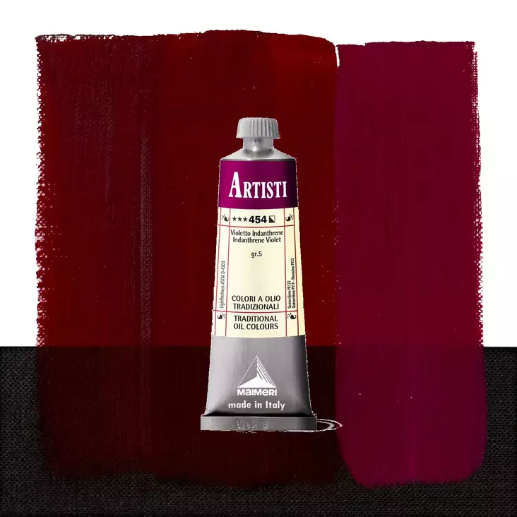 Maimeri Artisti 454 Indanthrene Violet 60ml - Maimeri Artisti 60ml ja 200ml - 0106454 - 1