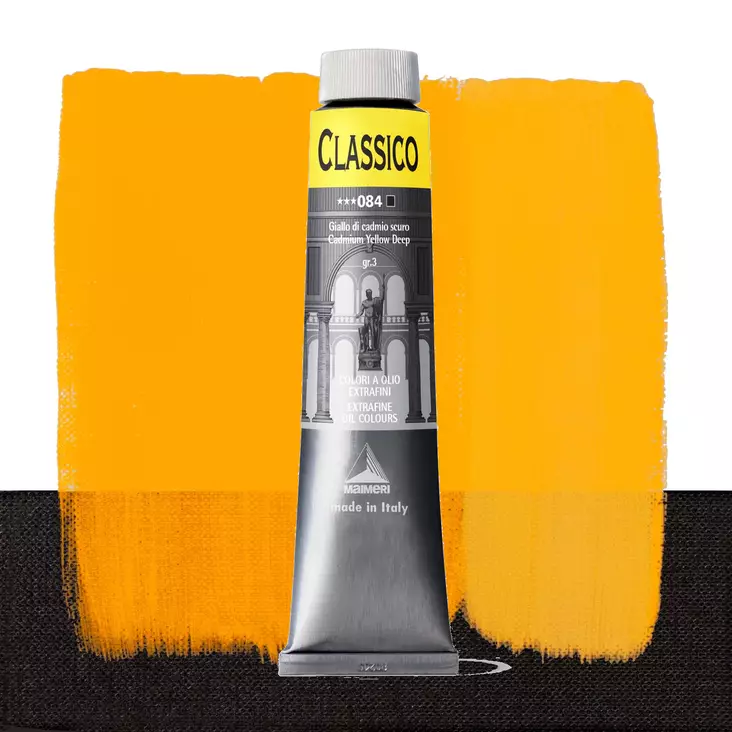 Maimeri Classico 084 Cadmium Yellow Deep 200ml - Maimeri Classico 200ml - 0324084 - 1
