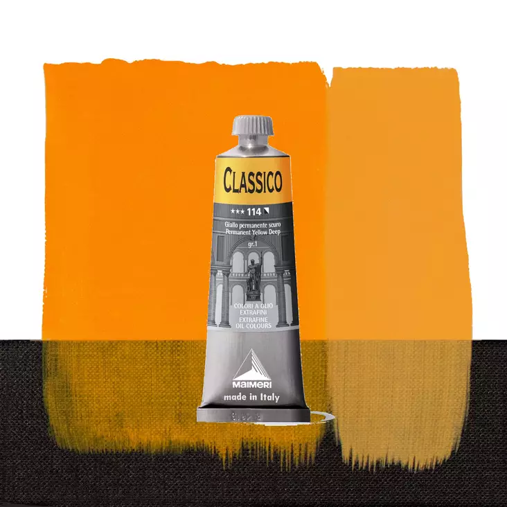 Maimeri Classico 114 Permanent Yellow Deep 60ml - Maimeri Classico 60ml - 0306114 - 1