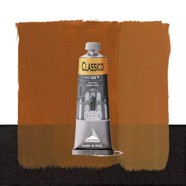 Maimeri Classico 134 Golden Ochre 60ml - Maimeri Classico 60ml - 0306134 - 1