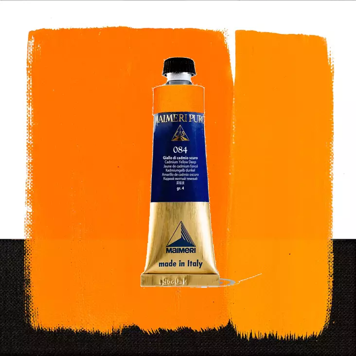 Maimeri Puro 084 Cadmium Yellow Deep 40ml - Maimeri Puro 40ml - 0012084 - 1