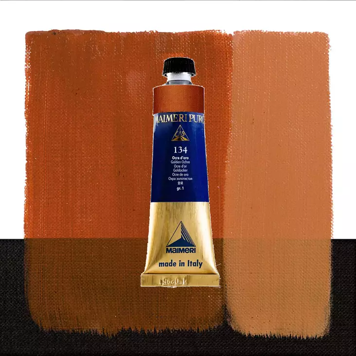 Maimeri Puro 134 Golden Ochre 40ml - Maimeri Puro 40ml - 0012134 - 1