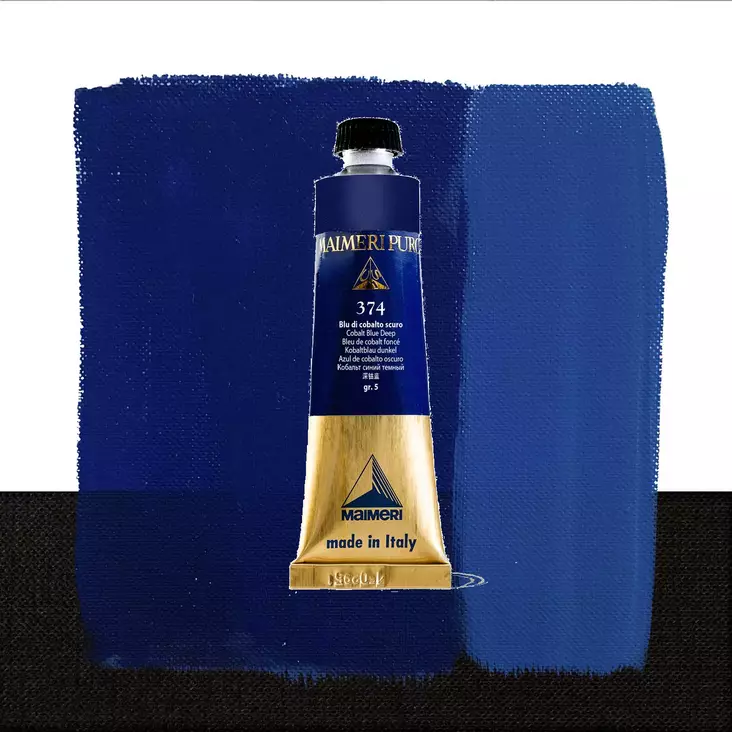 Maimeri Puro 374 Cobalt Blue Deep 40ml - Maimeri Puro 40ml - 0012374 - 1