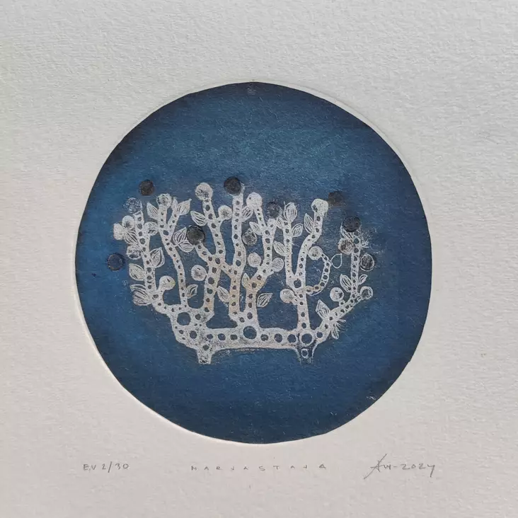 Mäkelä Anne: Marjastaja - Pienet vedokset - t12074 - 1