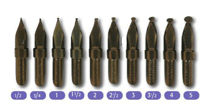 Mitchell palloterä 0,75 - Kalligrafia terät - 11954 - 1