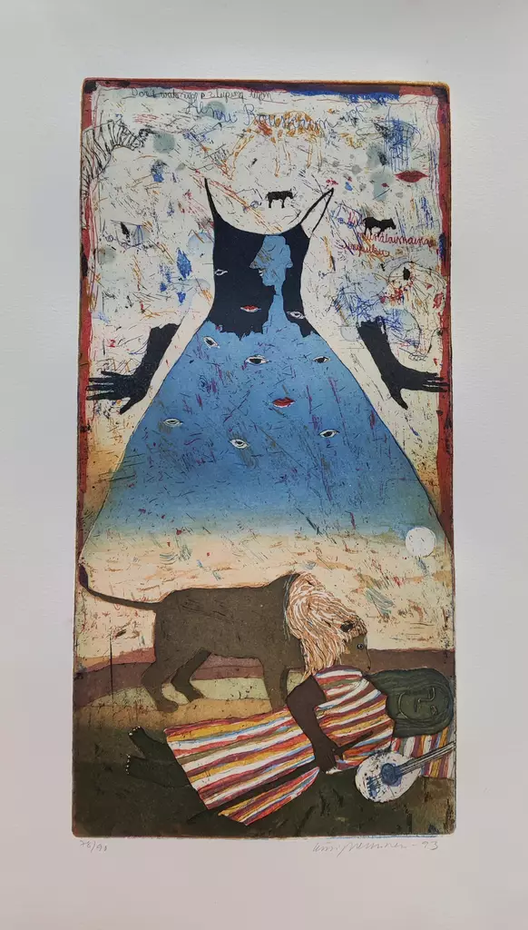 Neuvonen Kirsi: Mustalaisnaisen yöpuku - Keskisuuret vedokset - t12294 - 1