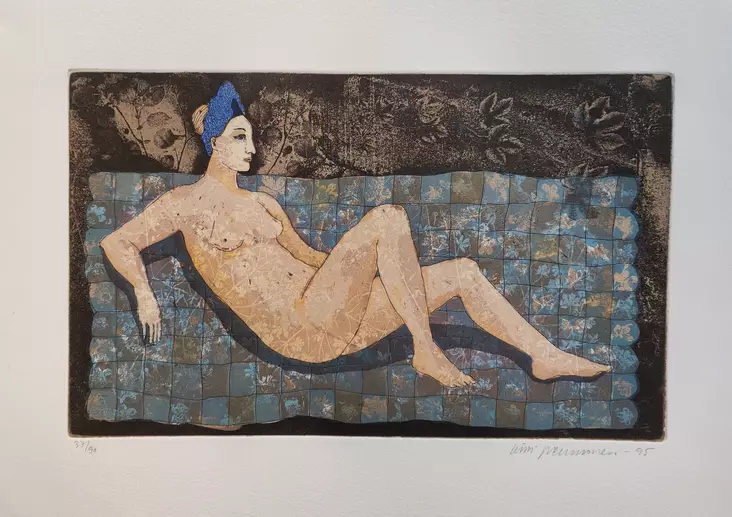 Neuvonen Kirsi: Neito ruutupeitolla - Keskisuuret vedokset - T6244 - 1