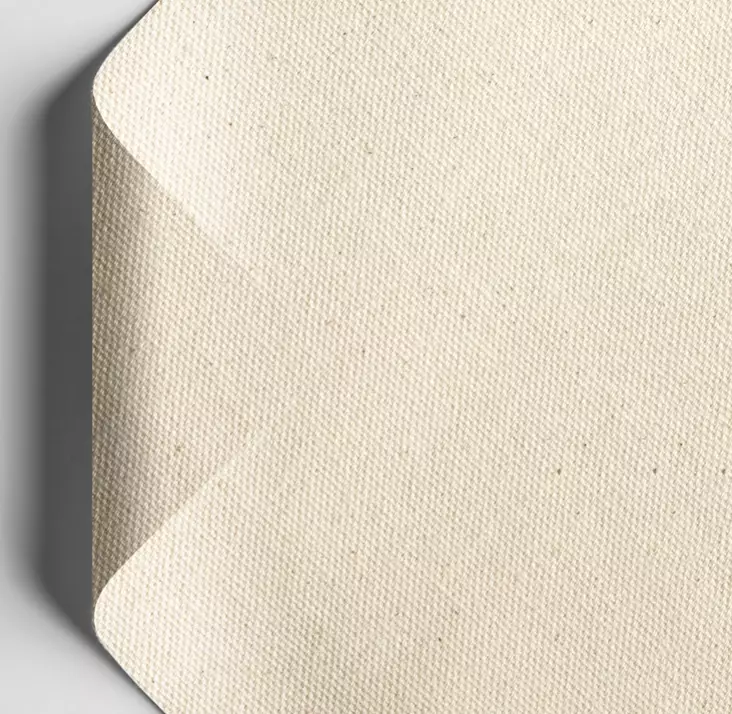 Pohjustamaton puuvillakangas Cotton Duck 340g 213cm - Maalauskankaat omalla mitalla - 006101184 - 1