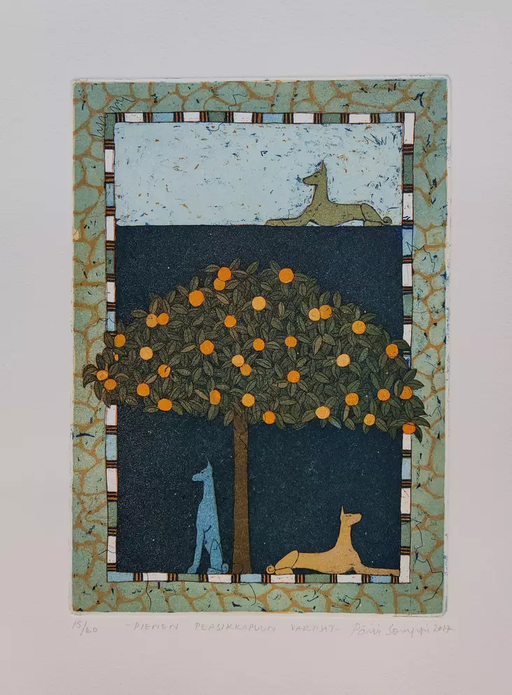 Somppi Päivi:Pienen persikkapuun vartija - Pienet vedokset - t12194 - 1