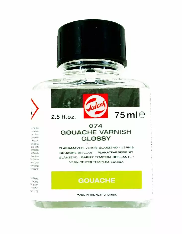 Talens Guassivernissa 75ml kiiltävä - Maalausaineet akvarelli - 002217574 - 1