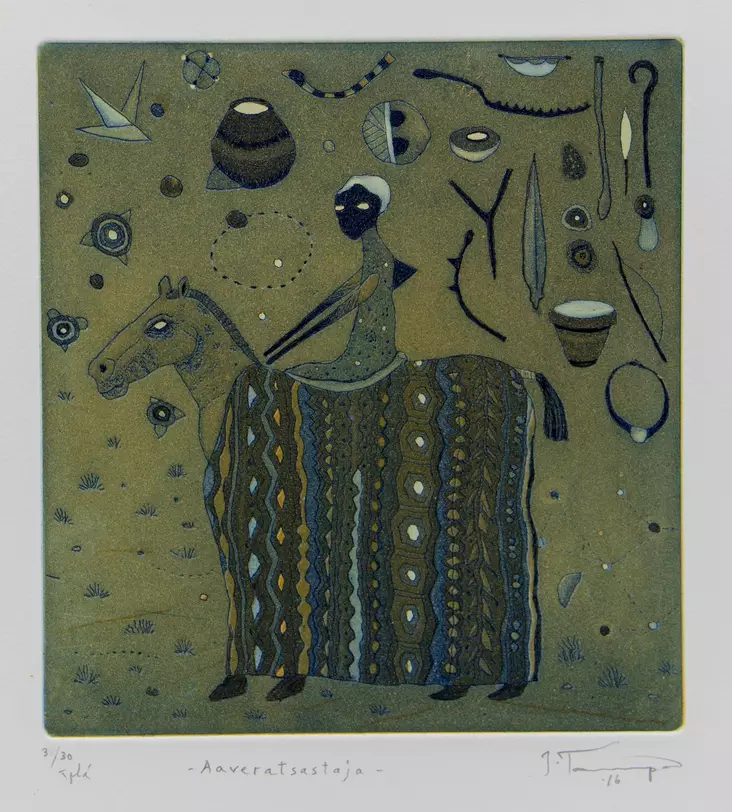 Tammenpää Juha: Aaveratsastaja - Pienet vedokset - t10184 - 1