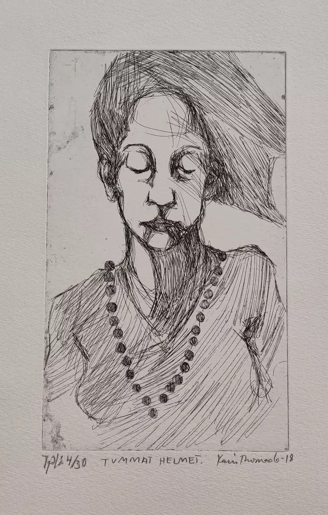 Tuomaala Kaisu: Tummat helmet - Pienet vedokset - t12084 - 1