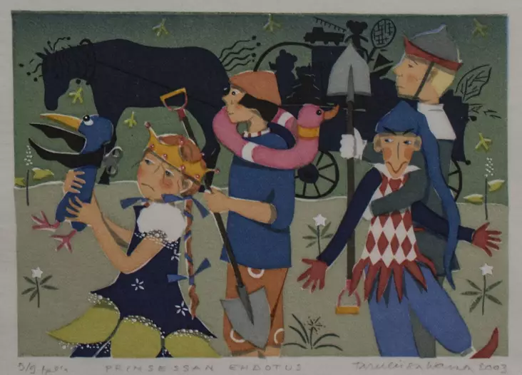 Warsta Taruliisa: Prinsessan ehdotus - Pienet vedokset - t8294 - 1