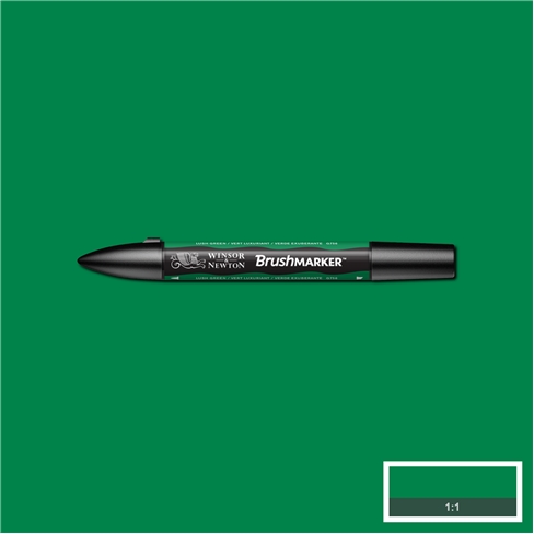 W&N Brushmarker Lush Green - Brushmarker tussit - 5042694 - 1