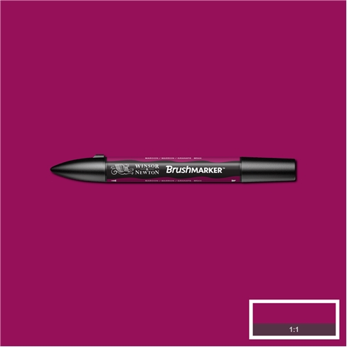 W&N Brushmarker Maroon - Brushmarker tussit - 5042854 - 1