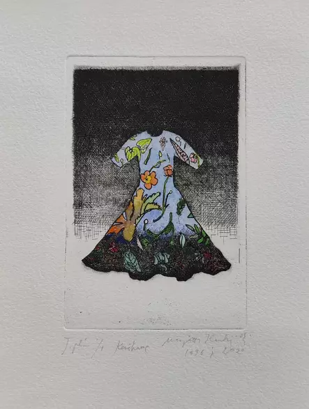 Hanhijoki Marjatta: Kesähame - Pienet vedokset - T11615 - 1