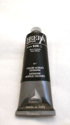 Maimeri Brera 535 Ivory Black 60ml - Maimeri Brera 60ml ja 200ml - 0806535 - 2