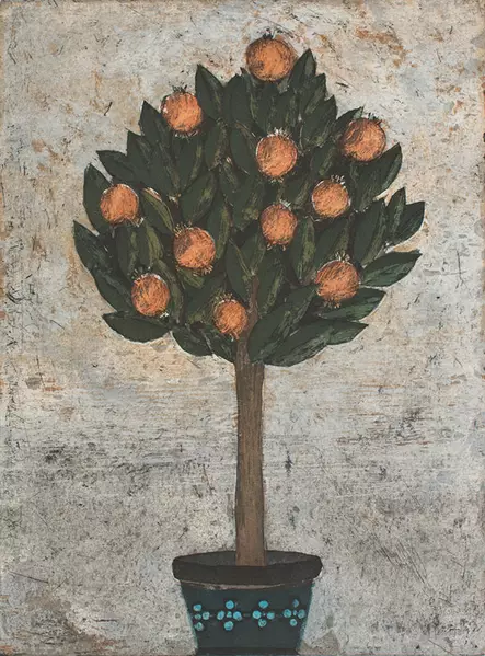 Neuvonen Kirsi: Wallpolen granaattiomenapuu - Keskisuuret vedokset - t9525 - 1