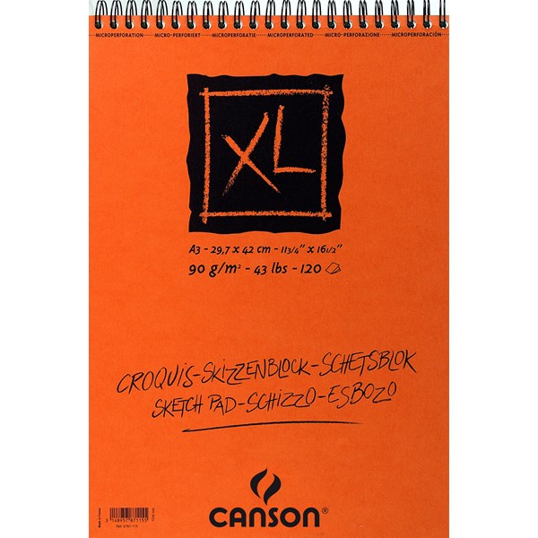 Canson XL Sketch A3 - Luonnos- ja piirustuslehtiöt - 7871155 - 1