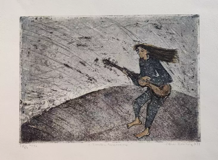 Koiviola Helmi: Tuulen huminaan - Keskisuuret vedokset - t11755 - 1