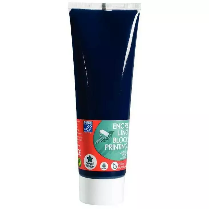 L&B Linoväri 911 Night blue 250ml - Grafiikan värit - 1889115 - 1