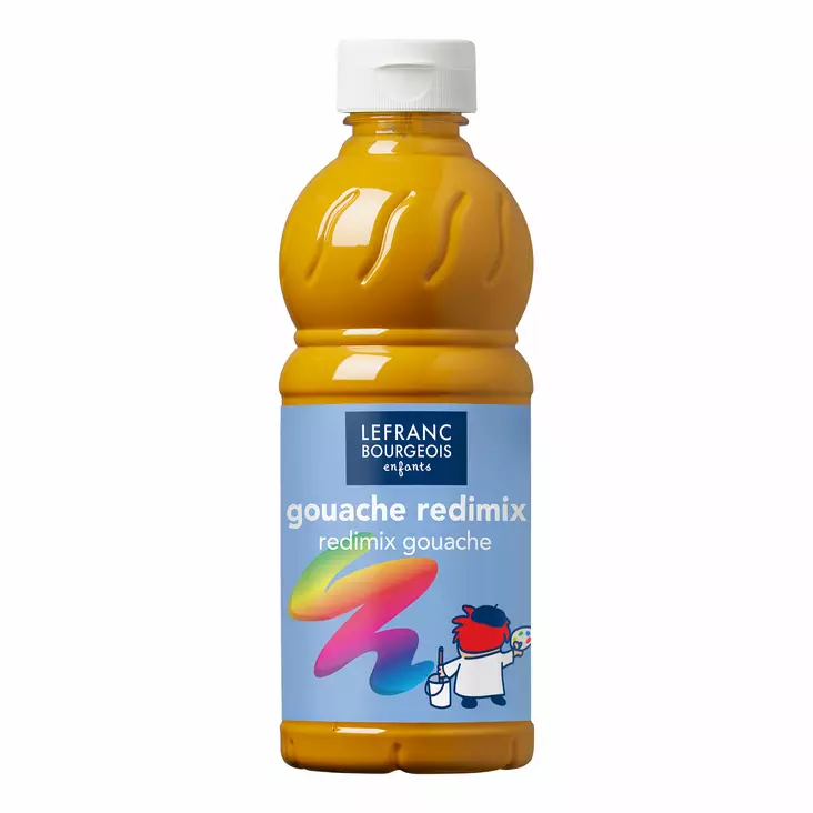 L&B Redimix 014 Yellow Ochre 500ml - Guassi ja peitevärit - 545165 - 1
