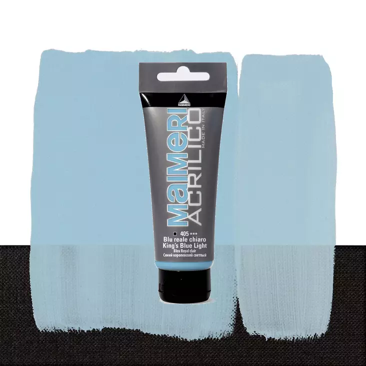 Maimeri Acrilico 405 King's Blue Light 75ml - Maimeri Acrilico 75ml - 0916405 - 1