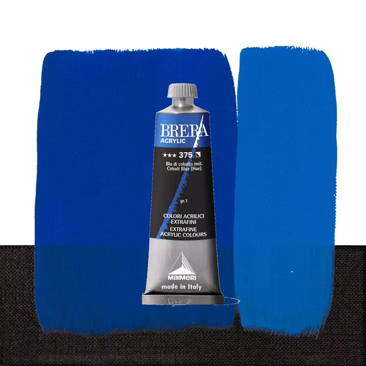 Maimeri Brera 375 Cobalt Blue (hue) 60ml - Maimeri Brera 60ml ja 200ml - 0806375 - 1