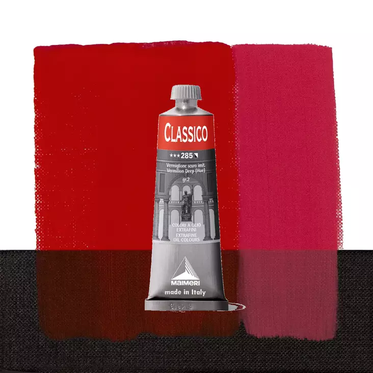 Maimeri Classico 285 Vermilion Deep (Hue) 60ml - Maimeri Classico 60ml - 0306285 - 1