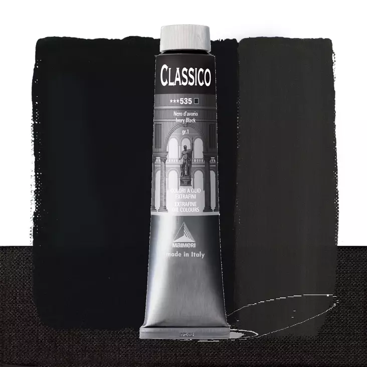 Maimeri Classico 535 Ivory Black 200ml - Maimeri Classico 200ml - 0324535 - 1
