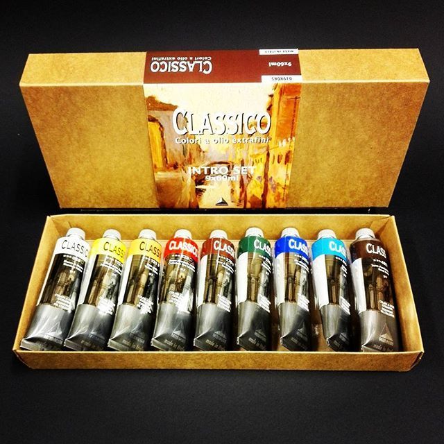 Maimeri Classico öljyvärilajitelma Intro set 9x60ml - Maimeri Classico 60ml - 0398085 - 1