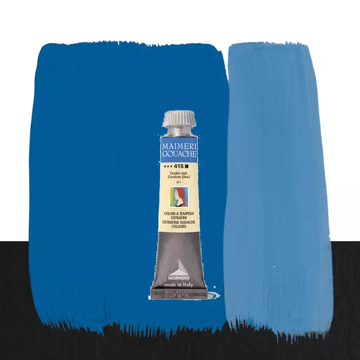 Maimeri Guassi 415 Cerulean Hue 20ml - Guassi ja peitevärit - 2002415 - 1