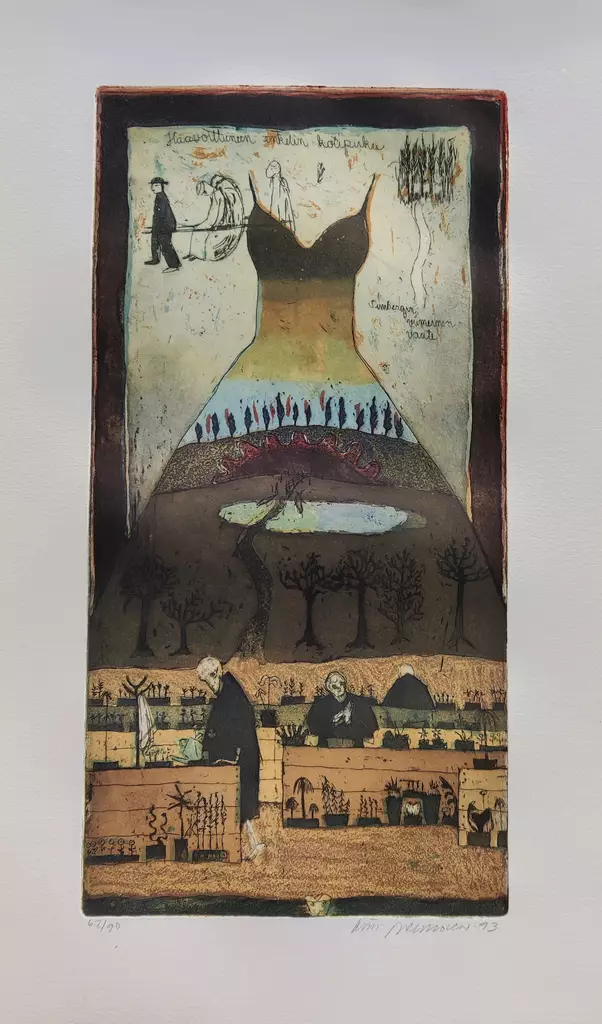 Neuvonen Kirsi: Haavoittuneen enkelin kotipuku - Keskisuuret vedokset - t12295 - 1