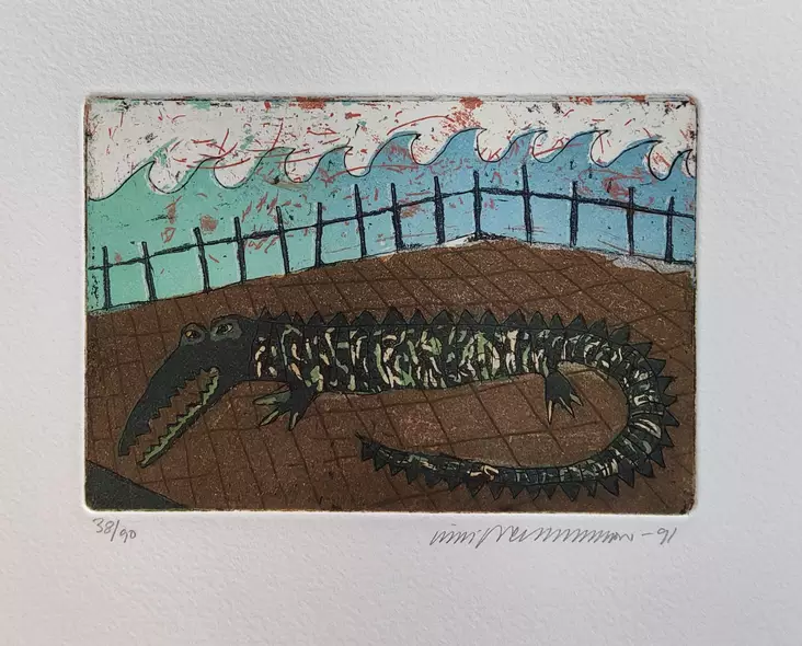 Neuvonen Kirsi: Krokotiilin koti - Pienet vedokset - T8105 - 1