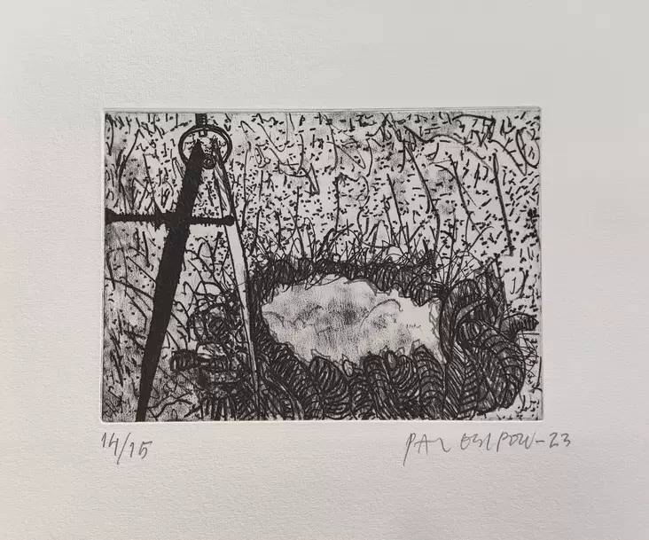 Osipow Paul: Harppi ja karjalanpiirakka - Pienet vedokset - t12365 - 1