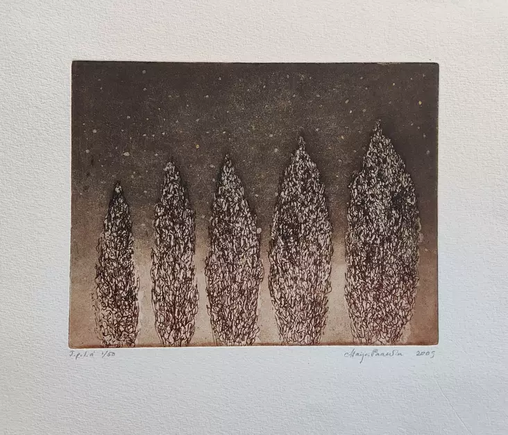 Paavola Maija: Pylväspuut - Pienet vedokset - T6515 - 1