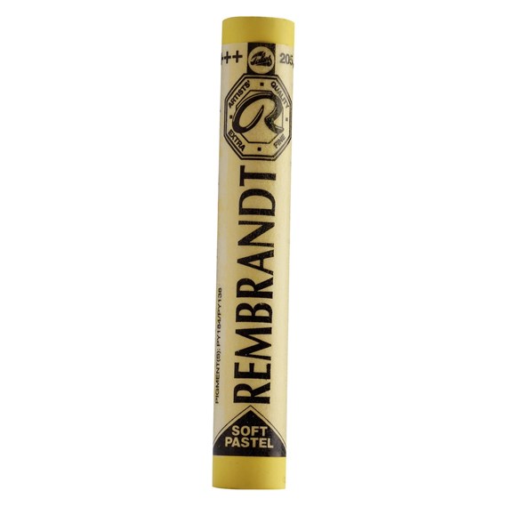 Rembrandt soft pastel 205,5 Lemon Yellow - Kuivapastellit ja pastelliliidut - 004002055 - 1