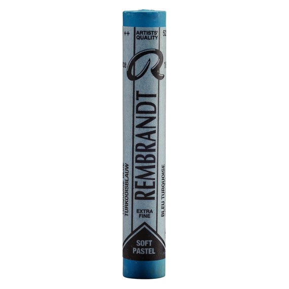 Rembrandt soft pastel 522,5 Turquoise Blue - Kuivapastellit ja pastelliliidut - 004005225 - 1