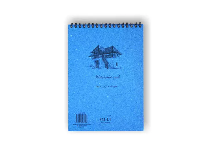 SMLT Akvarellikierrelehtiö A4 (35) 280g, kannet - Akvarellilehtiöt - 4585725 - 1